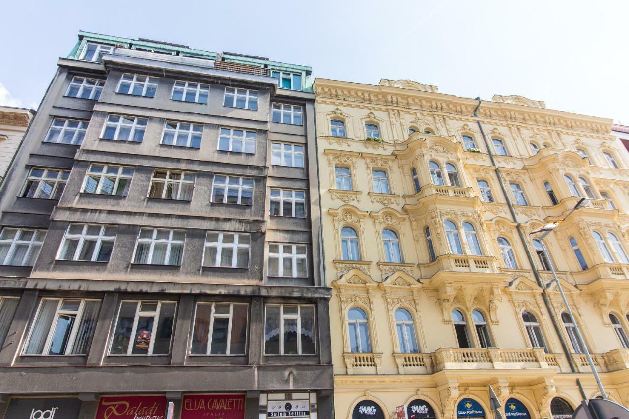 Sunny Central Apartment On Wenceslas Square By Easybnb براغ المظهر الخارجي الصورة